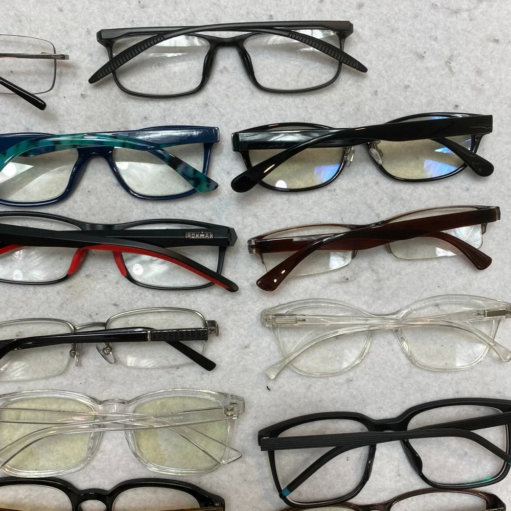 Lot Of 20 Eyeglasses Foster Grant Ironman Zenni Mixed Reading Glasses Frames